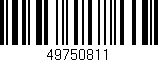 Código de barras (EAN, GTIN, SKU, ISBN): '49750811'