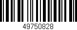 Código de barras (EAN, GTIN, SKU, ISBN): '49750828'