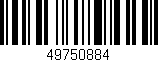 Código de barras (EAN, GTIN, SKU, ISBN): '49750884'