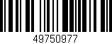 Código de barras (EAN, GTIN, SKU, ISBN): '49750977'