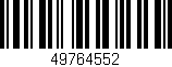 Código de barras (EAN, GTIN, SKU, ISBN): '49764552'