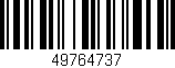 Código de barras (EAN, GTIN, SKU, ISBN): '49764737'