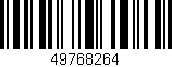Código de barras (EAN, GTIN, SKU, ISBN): '49768264'