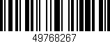 Código de barras (EAN, GTIN, SKU, ISBN): '49768267'