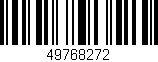 Código de barras (EAN, GTIN, SKU, ISBN): '49768272'