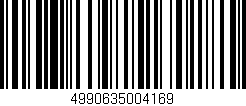 Código de barras (EAN, GTIN, SKU, ISBN): '4990635004169'