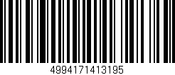 Código de barras (EAN, GTIN, SKU, ISBN): '4994171413195'