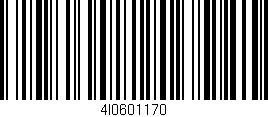 Código de barras (EAN, GTIN, SKU, ISBN): '4l0601170'