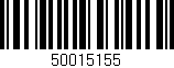 Código de barras (EAN, GTIN, SKU, ISBN): '50015155'