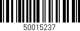 Código de barras (EAN, GTIN, SKU, ISBN): '50015237'
