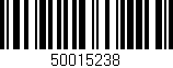 Código de barras (EAN, GTIN, SKU, ISBN): '50015238'