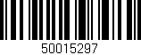 Código de barras (EAN, GTIN, SKU, ISBN): '50015297'