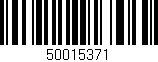 Código de barras (EAN, GTIN, SKU, ISBN): '50015371'