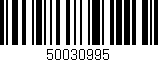 Código de barras (EAN, GTIN, SKU, ISBN): '50030995'
