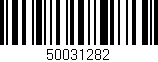 Código de barras (EAN, GTIN, SKU, ISBN): '50031282'