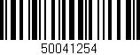 Código de barras (EAN, GTIN, SKU, ISBN): '50041254'