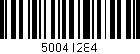 Código de barras (EAN, GTIN, SKU, ISBN): '50041284'