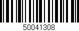 Código de barras (EAN, GTIN, SKU, ISBN): '50041308'