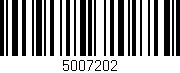 Código de barras (EAN, GTIN, SKU, ISBN): '5007202'
