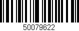 Código de barras (EAN, GTIN, SKU, ISBN): '50079622'