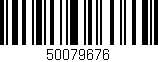 Código de barras (EAN, GTIN, SKU, ISBN): '50079676'