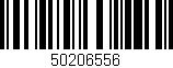 Código de barras (EAN, GTIN, SKU, ISBN): '50206556'