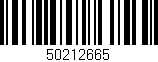 Código de barras (EAN, GTIN, SKU, ISBN): '50212665'