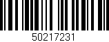 Código de barras (EAN, GTIN, SKU, ISBN): '50217231'