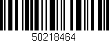 Código de barras (EAN, GTIN, SKU, ISBN): '50218464'