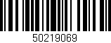 Código de barras (EAN, GTIN, SKU, ISBN): '50219069'