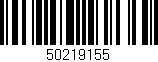 Código de barras (EAN, GTIN, SKU, ISBN): '50219155'