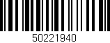Código de barras (EAN, GTIN, SKU, ISBN): '50221940'