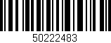 Código de barras (EAN, GTIN, SKU, ISBN): '50222483'