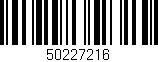 Código de barras (EAN, GTIN, SKU, ISBN): '50227216'