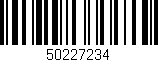 Código de barras (EAN, GTIN, SKU, ISBN): '50227234'