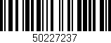Código de barras (EAN, GTIN, SKU, ISBN): '50227237'