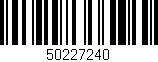 Código de barras (EAN, GTIN, SKU, ISBN): '50227240'