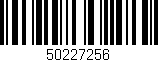 Código de barras (EAN, GTIN, SKU, ISBN): '50227256'