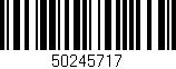 Código de barras (EAN, GTIN, SKU, ISBN): '50245717'