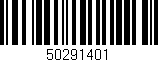 Código de barras (EAN, GTIN, SKU, ISBN): '50291401'