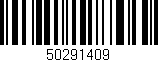 Código de barras (EAN, GTIN, SKU, ISBN): '50291409'