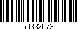 Código de barras (EAN, GTIN, SKU, ISBN): '50332073'
