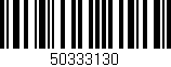 Código de barras (EAN, GTIN, SKU, ISBN): '50333130'