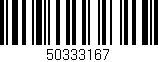 Código de barras (EAN, GTIN, SKU, ISBN): '50333167'