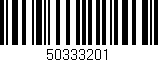 Código de barras (EAN, GTIN, SKU, ISBN): '50333201'