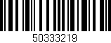 Código de barras (EAN, GTIN, SKU, ISBN): '50333219'