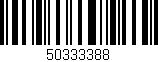 Código de barras (EAN, GTIN, SKU, ISBN): '50333388'