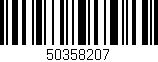 Código de barras (EAN, GTIN, SKU, ISBN): '50358207'