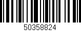 Código de barras (EAN, GTIN, SKU, ISBN): '50358824'