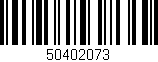 Código de barras (EAN, GTIN, SKU, ISBN): '50402073'